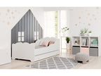 Children's bed with drawer, mattress and frame included - No graphic - 160 cm x 80 cm KQAV10858