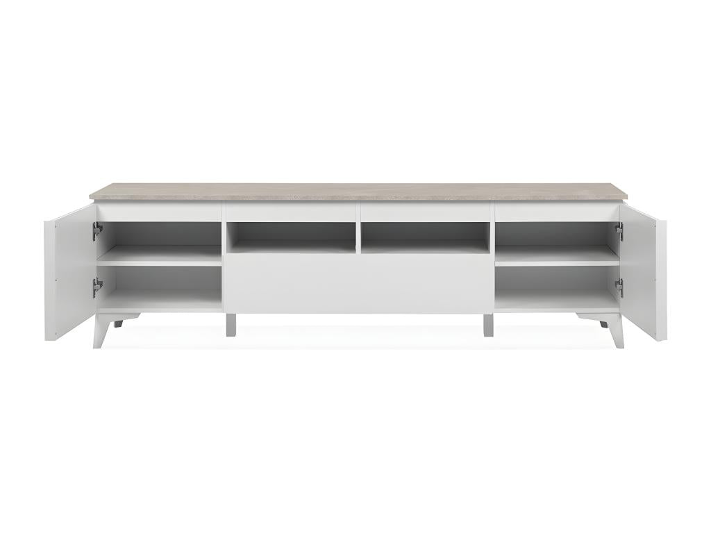 TV stand with 2 doors and 1 drawer, 177 cm wide - Boisona NHTT61340