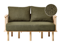 Dark Green 2-Seater Sofa QCHM63525