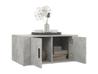 Coffee table, concrete grey, 80x50x36 cm, engineered wood, SQIQ07615