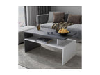 Boisona coffee table 90x50x43 cm White and anthracite ORRR34530