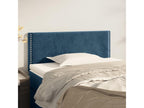 Dark Blue Headboard 100x5x78/88 cm Velvet IPDR82419