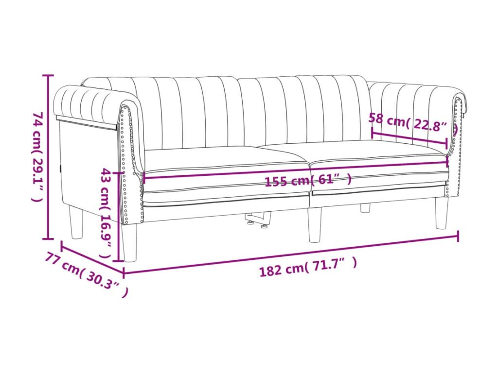 3-piece light grey velvet sofa set AGMY60959