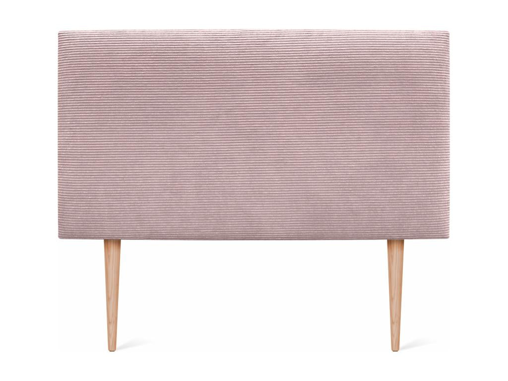 Boisona Plain Corduroy Headboard 160x105 with Bed Legs 150/160 - Boisona OHCG04152