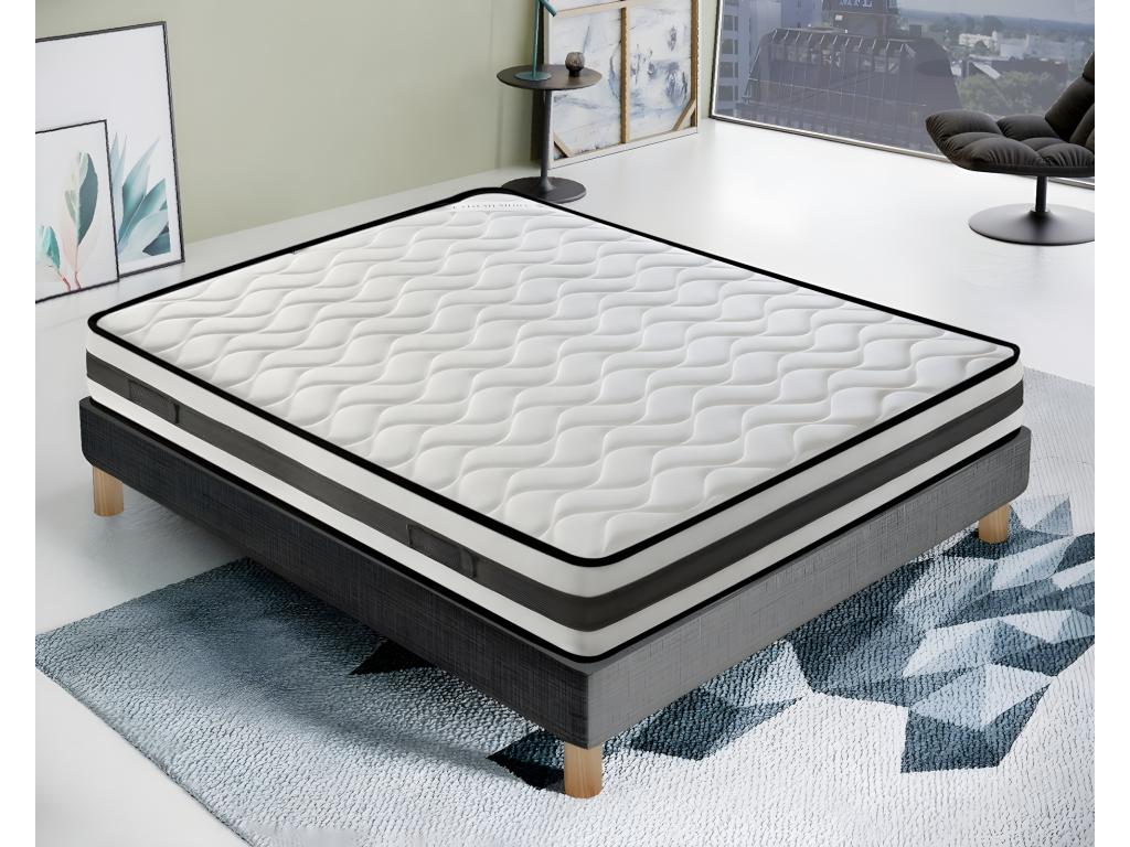 Waterfoam Mattress - High Density - 20 cm Thick - Reversible 150x190 cm XHUF16160