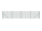Wire mesh fence and green anchor post 2.2x10m CLCC47711