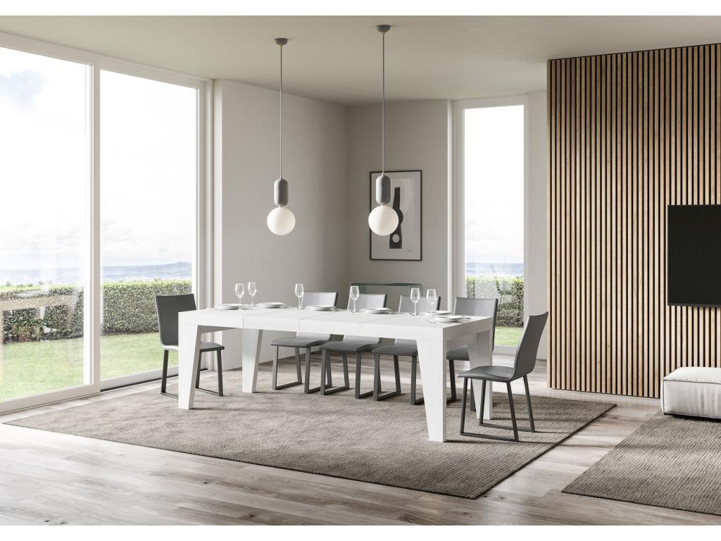 Extendable table 90x130/234 cm Boisona White Ash UAWW79240