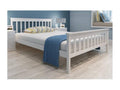 Bed with mattress, solid pine wood, 140x200 cm, OJTZ36899