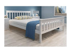 Bed with mattress, solid pine wood, 140x200 cm, OJTZ36899