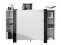 Matte Black and White Furniture (WxHxD) 149x101x34 cm BJSA47557