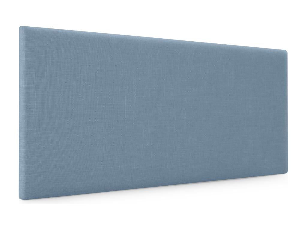 Boisona Smooth Natural Linen Headboard 105x50cm Beds 105 - Blue IVOJ69872
