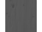 Grey Headboard 206x4x104 cm Solid Pine Wood COZI40768