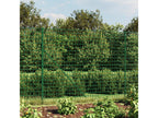 Wire mesh fence and green anchor post 2.2x10m CLCC47711