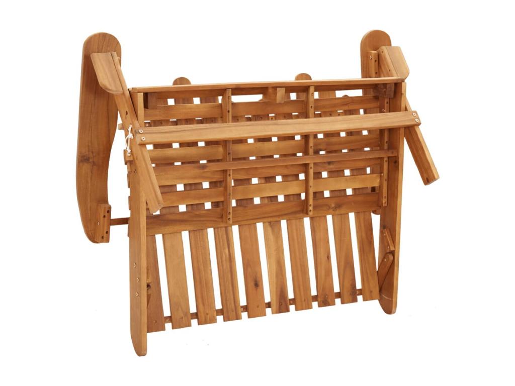 3-piece solid wood garden furniture set DJVV13090