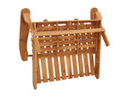 3-piece solid wood garden furniture set DJVV13090