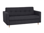 3-seater express convertible sofa in fabric - Anthracite KXMY03647