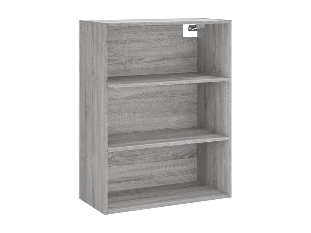 High grey sideboard 69.5x34x180 cm Engineered wood RGHM33984