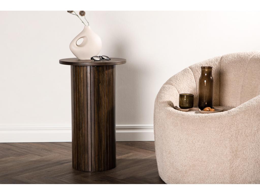 Side Table ST40 40x40x65 Brown MUEE63890