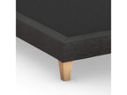 Upholstered bed base, dark night - 100x200 KMIQ91025