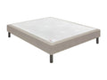 Medium comfort bed base, natural mottled finish, 18 cm thick, NATURE 140x190 SRDW50449