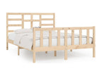 Bed frame without mattress 160x200 cm solid pine wood RHKL80550