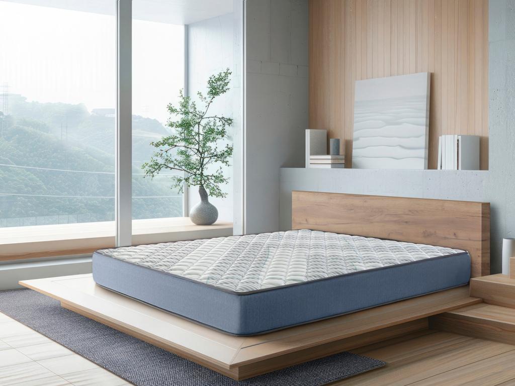 Mattress 150x190 cm, 16 cm thick, SuperSoft HR foam, medium firmness, OITD00172