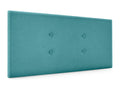Elariva Fabric Headboard with 2 Buttons 90x50cm Beds 80/90 - Turquoise IUYE55014