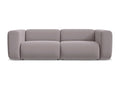 Modular 3-seater velvet sofa - lavender - Elariva DBUM32134