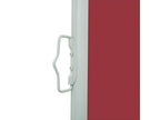 Boisona Retractable Side Awning 170x300 cm Red ZVVF80002
