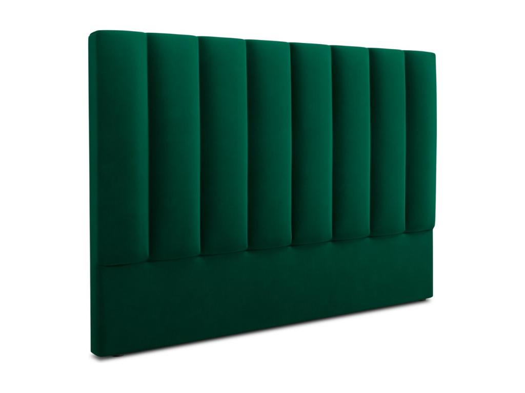 Elariva - 160x120cm Bottle Green Velvet Headboard - 160x8x120cm GDJA07175