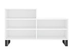 White Shoe Cabinet 102x36x60 Engineered Wood NJDM82449