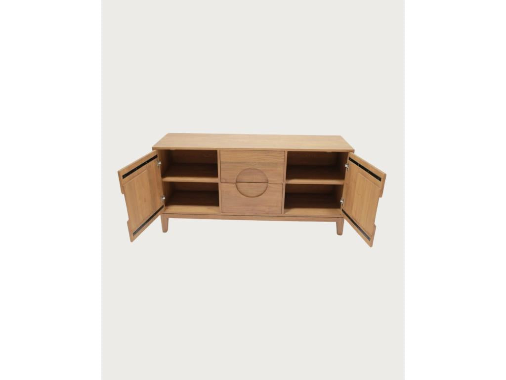 Elariva - Vintage solid teak sideboard 165 cm CQNT28467