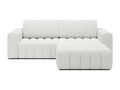 Boisona White Convertible Right-Hand Corner Sofa APMG17960