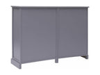 Buffet with 10 drawers, Grey, 113x30x79 cm, Wood, RKWL40477