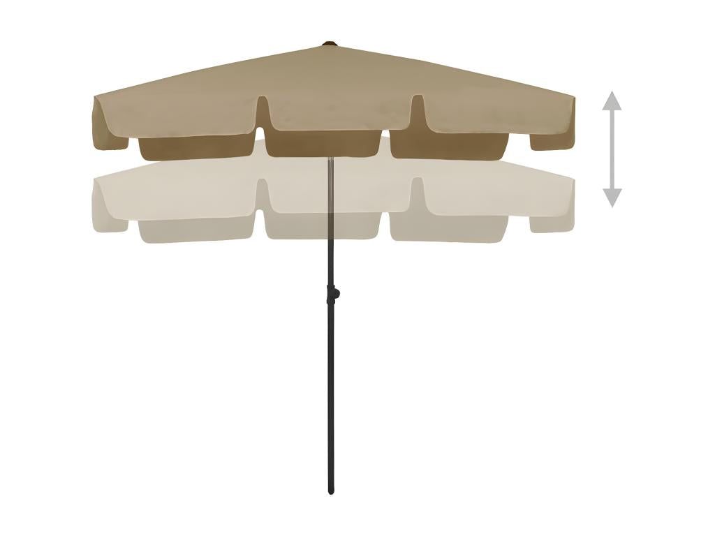 Beach parasol 200x125 cm TKHR24908