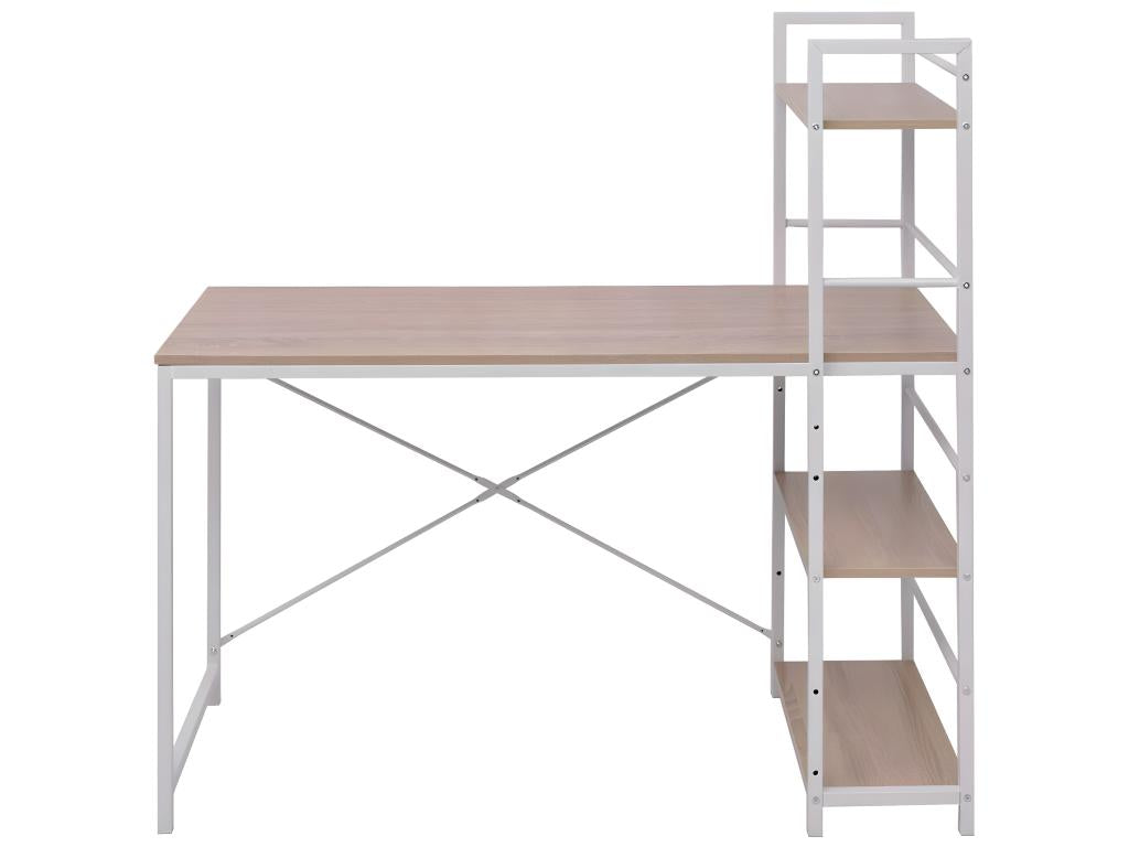 Beige desk/work table, 120x52x120 cm, 0502090 FAZT04677