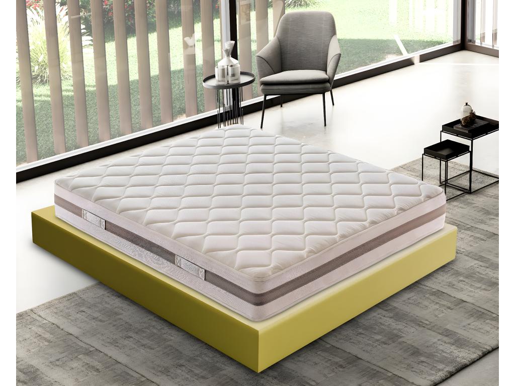 Foam mattress - 11 differentiated zones - 150x190 cm YYNR36542