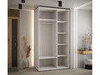 3-DOOR SLIDING WARDROBE 235.2/140/60 2 doors White/Black/Silver AZFA42616