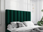 Elariva - 160x120cm Bottle Green Velvet Headboard - 160x8x120cm GDJA07175