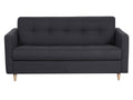 3-seater express convertible sofa in fabric - Anthracite KXMY03647