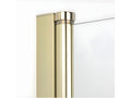 Elariva EAJH20636 Left-Hand Folding Shower Door 120cm Gold