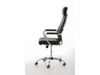 Black office chair 59x57x128 cm bur10001 KUOJ32195