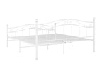 White Metal Bed 140x200 3 PPUA09767