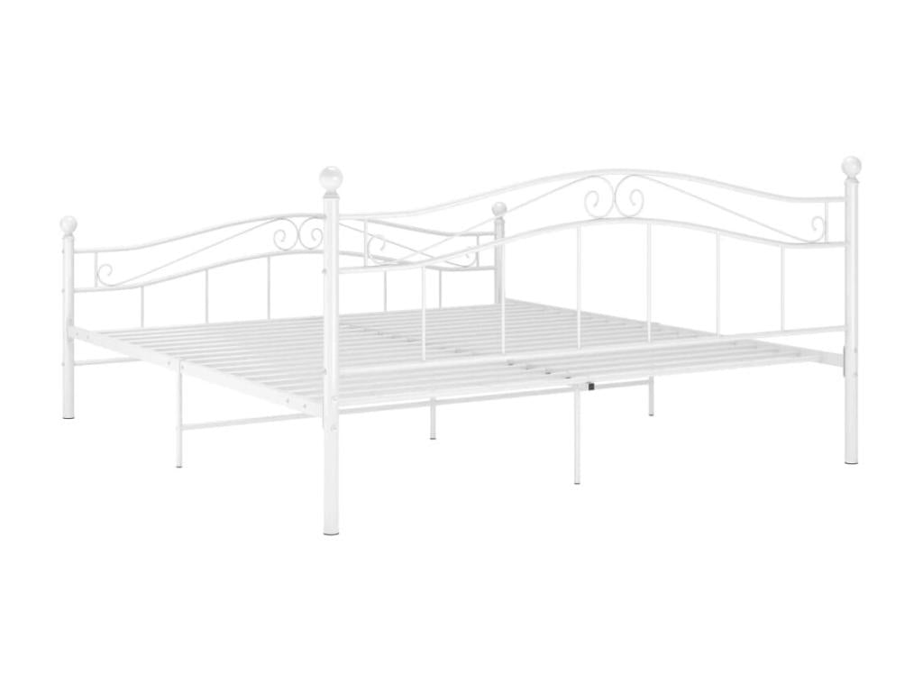 White Metal Bed 140x200 3 PPUA09767