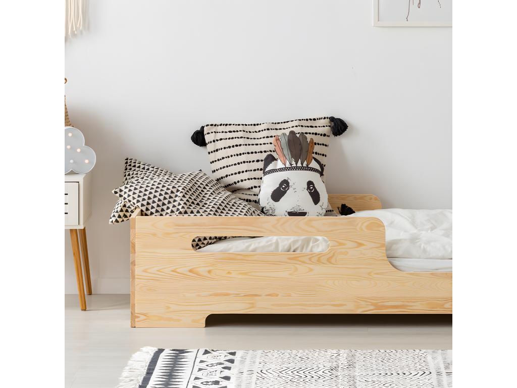 Bed 70x140 slatted base included Wood UDMQ97167