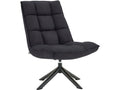 YMEA77260 Anthracite Microfiber Chaise Lounge