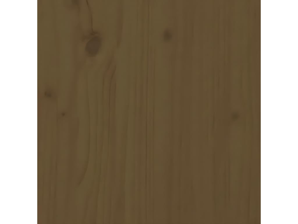 Honey brown headboard 206x4x104 cm Solid pine wood SGHM73104