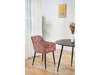 Set of 2 velvet upholstered dining chairs SJ.030 Pink QBIJ86538