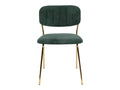 Elariva - Set of 2 chairs with gold legs - Green ZSYN79145