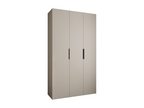 Hinged door wardrobe 4 245.5/140/40 3 doors cashmere/black PPRH45881